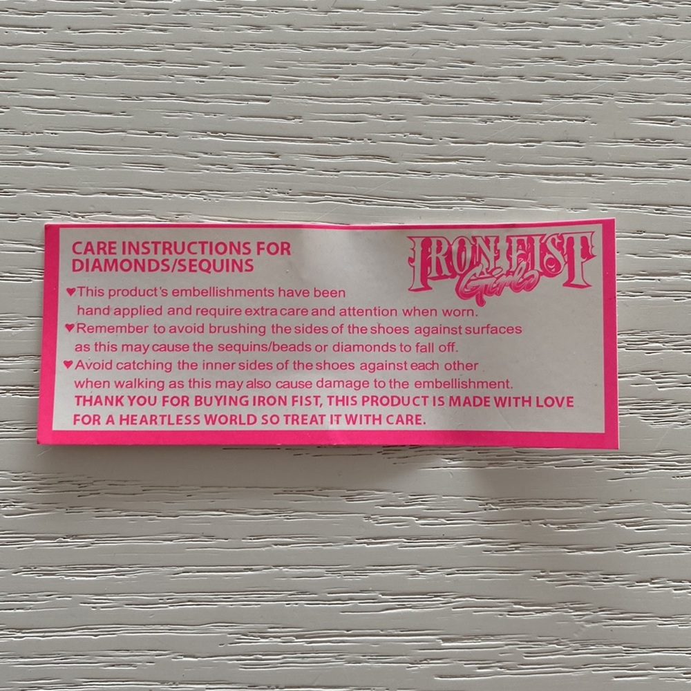 ❤️ NEW ‘My Shining Heart’ Shoes by IRON FIST ❤️ - Picture 10 of 14